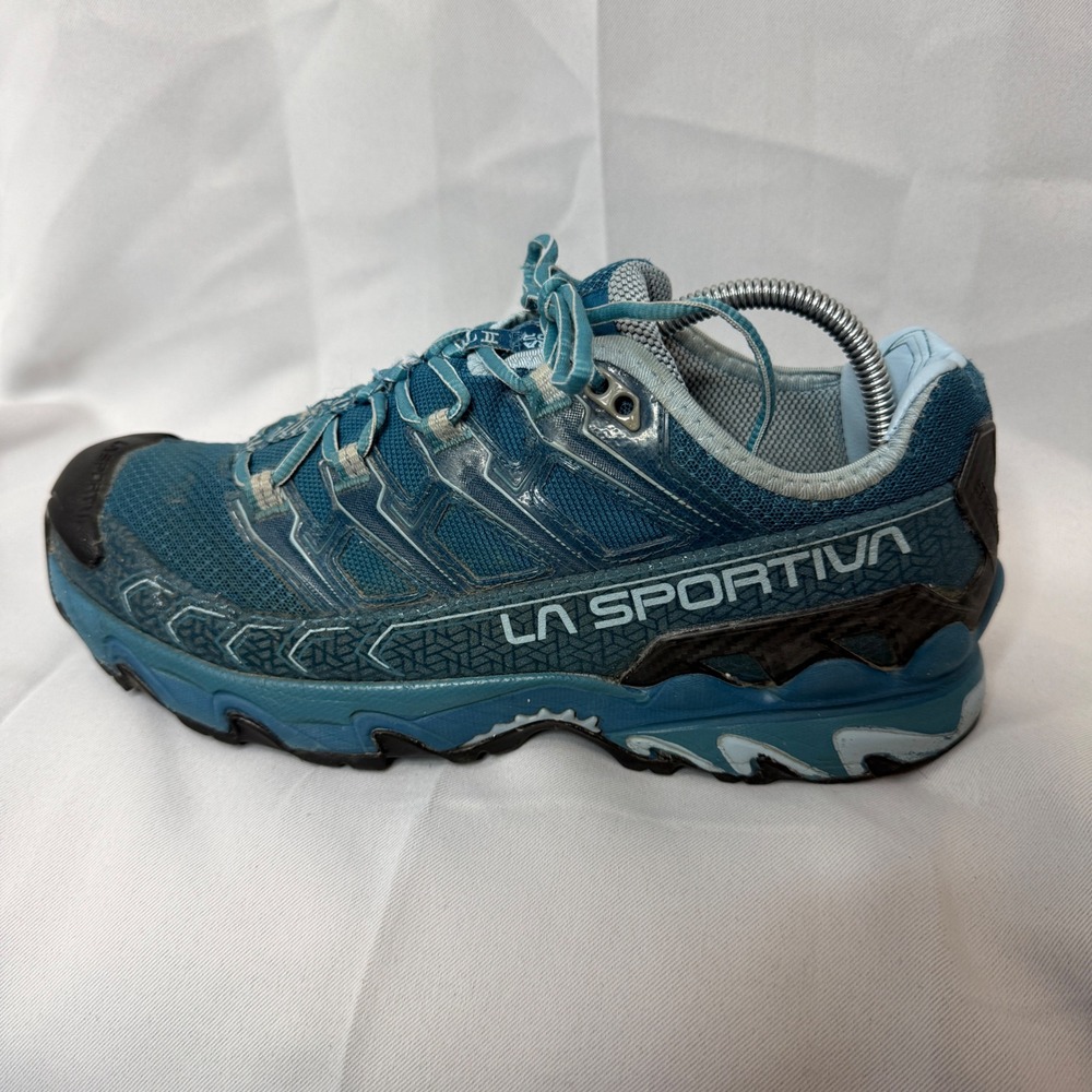 La Sportiva Ultra Raptor II Wide Women 9.5 Trail Running Shoes Blue‎ 2112-C